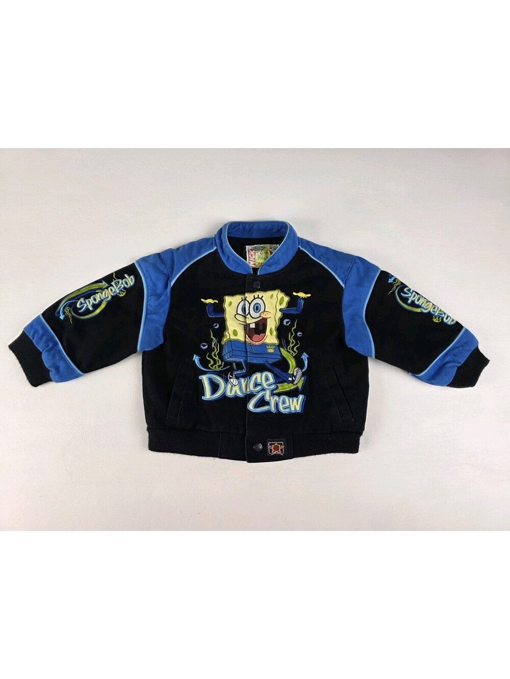 SpongeBob SquarePants Jeff Hamilton JH Designs Racing Jacket Toddler 2T NICK